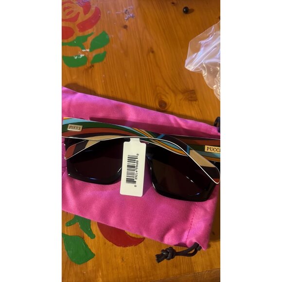 Pucci 52MM Square Sunglasses multicolored - Picture 6 of 8